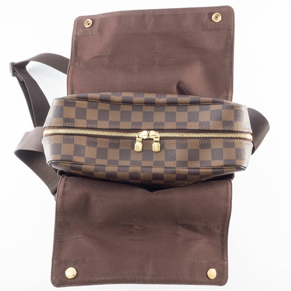 LOUIS VUITTON Authentic Brown Damier Canvas Shoulder Bag - Picture 7 of 16